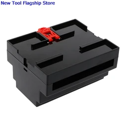 1Pc wall mount plastic din enclosure junction box electronic equipment enclosure industrial box 107 59mm