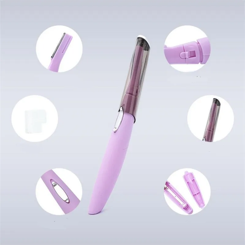 Precision Electric Lady Eyebrow Trimmer Bikini Razor Facial Haircut Removal Body Shaver Women Eye Brow Hair Clipper Scissor Cut