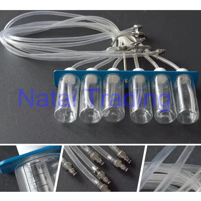 Diesel common rail injector oil return test kit with 18 adaptors