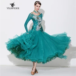 High-grade ballroom waltz dance dress ballroom dance competition dresses standard ballroom dancing clothes tango dress  S7033