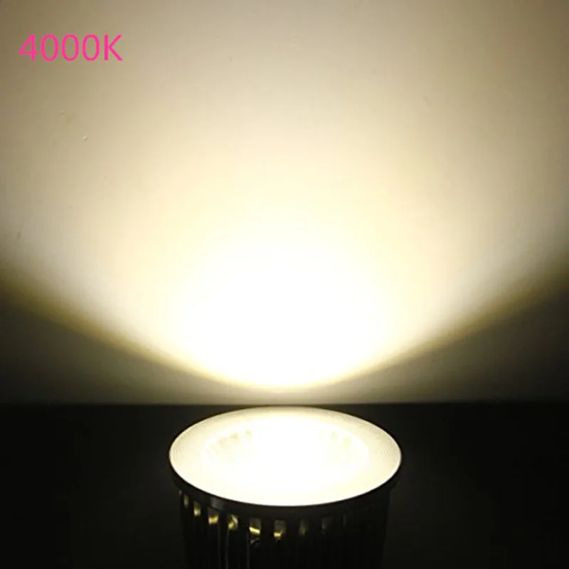 10 Pieces LED Bulb Light GU10 5W COB Spotlight AC 110V 220V Cool White 6500K Warm White 3000K Nature White 4000K Sopt Light Lamp