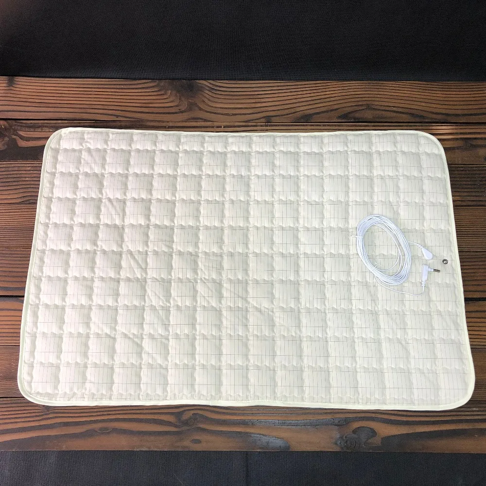 New Arrial EARTHING throw pad seat pad EMF protection conductive mat 50*70cm Earthing Silver Plush Pad