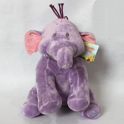 Sitting 35cm Pooh Bear Friends Lumpy Heffalump Plush Doll Cute Stuffed Animals Purple Elephant Toys For Kids  Gifts