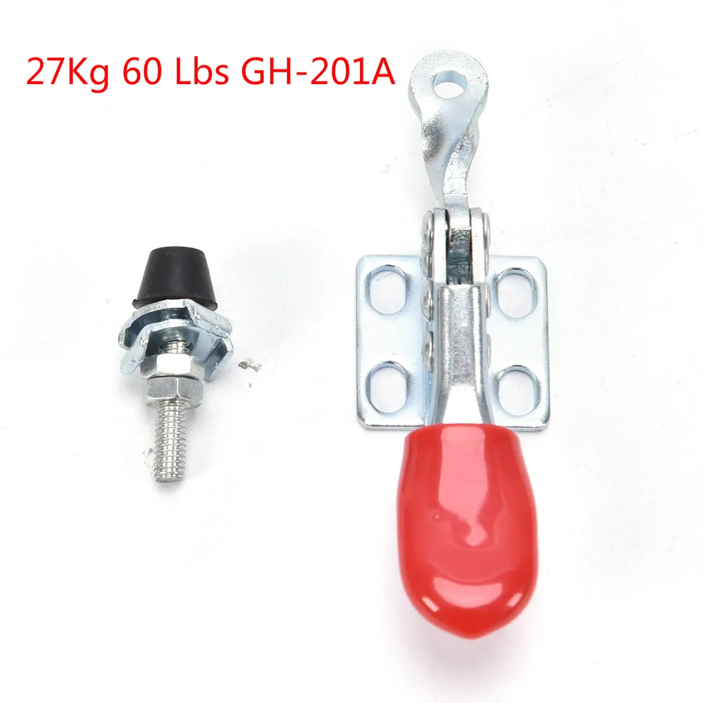 8 Styles 1pcs/set Holding Capacity 27kg-100Kg Quick Release Vertical Type GH-201b Toggle Clamp Hand Tool Set