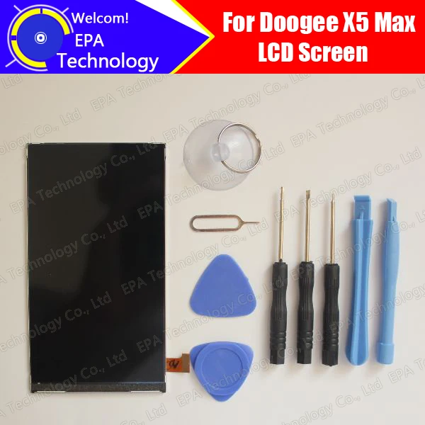 Doogee X5 Max LCD Screen Display Original New Tested Top Quality Replacement LCD Display For X5 Max Free Shipping+tools