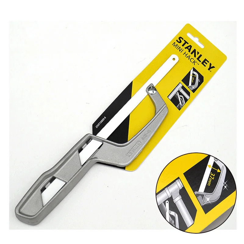 Stanley 1-piece mini hacksaw w/ 10\