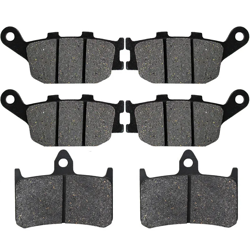 Motorcycle Front and Rear Brake Pads for HONDA CB1000F 1993-1997 VTR 1000F Super Hawk 1998-2005 VTR1000F Firestorm 97-06