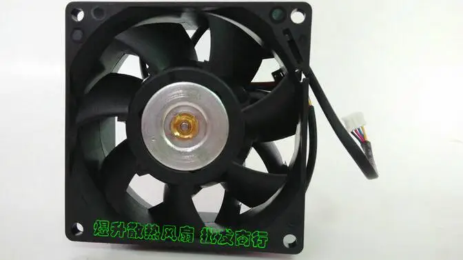 delta  FFC0812DE DC12V 1.80A 80*80*38MM  four line PWM high air temperature control fan