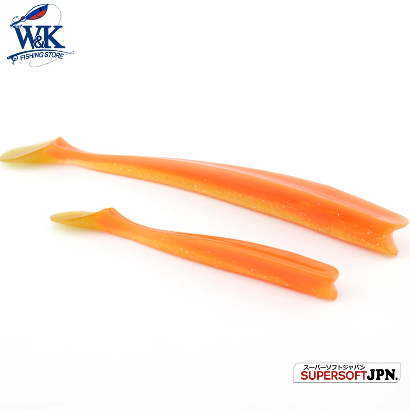 PVC Fishing Lure 22 cm JIGS Swimbaits Shad with Paddle Tail 3 pcs Soft Lure 8\