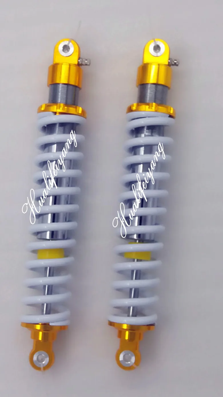 

10mm spring new 370mm Rear Shock Absorber for CF800-2/CFX8 YAMAHA HONDA SUZUKI QUAD DIRTBIKE ATV colour white&gold