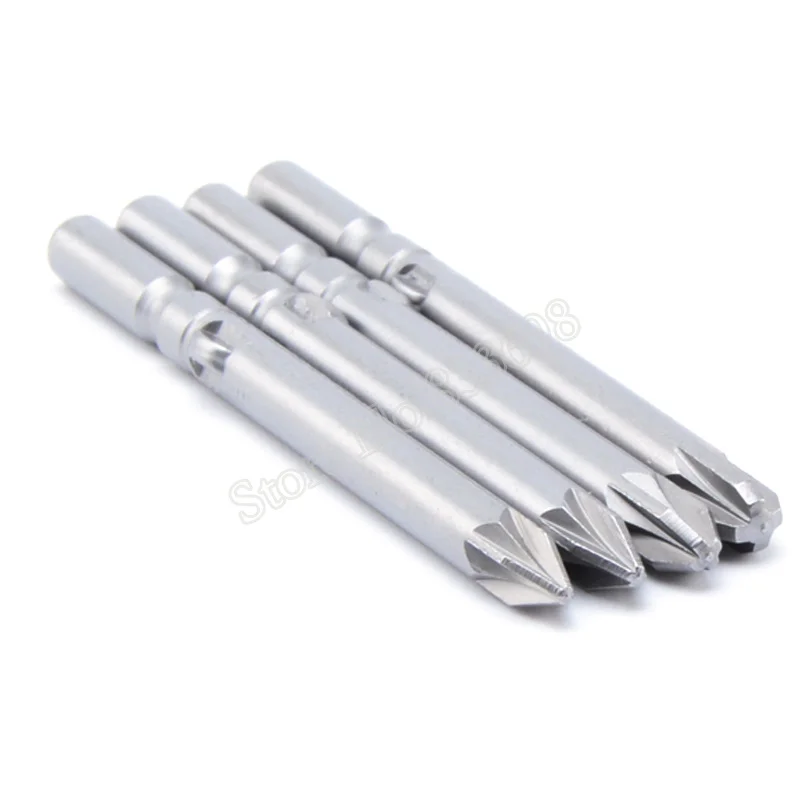4 Pz/set PZ0 PZ1 PZ2 PZ3 Pozidriv Magnetico Cacciavite Bit Impostato 801 802 Tondo Gambo di Gioco Orologio Repair Tool Kit