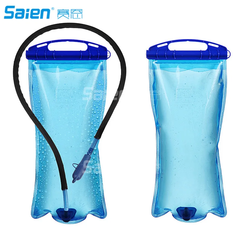 Hydration Bladder 2 Liter Water Reservoir Leak Proof Hydration Pack BPA Free Quick Release Insulated Tube  for Hiking Cycling