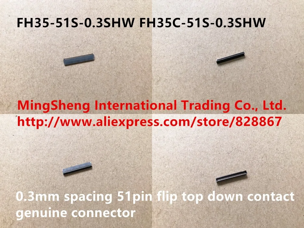 

Оригинальный новый 100% FH35-51S-0.3SHW FH35C-51S-0.3SHW с интервалом 0,3 мм, 51 контактов, откидной верхний вниз, оригинальный разъем