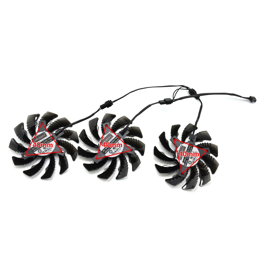 75mm Cooler Fan For PLD08010S12H VGA GPU Gigabyte GTX 970 Windforce G1 Graphics Cards As Replacement Video Card Cooler Fans