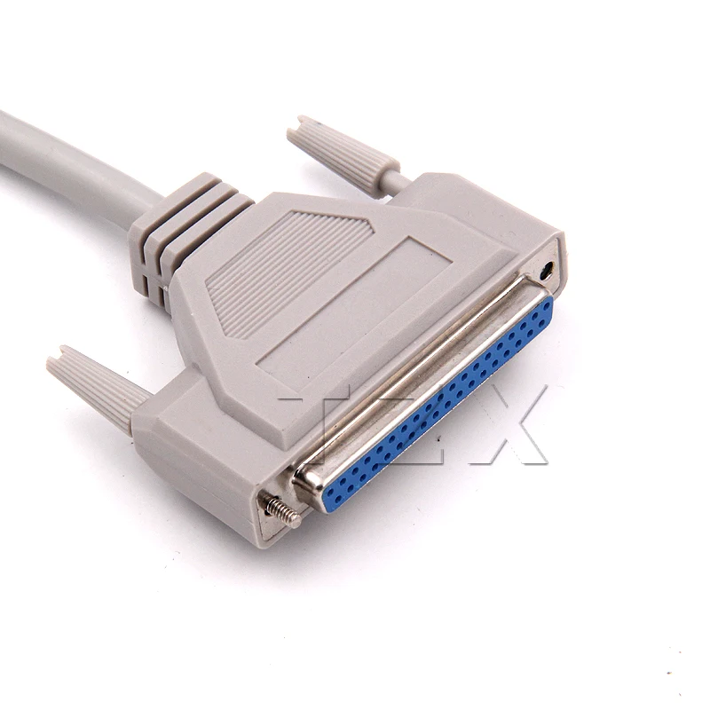 Hot Sale 1.5M New Arrival DB37 37Pin Male to Female M/M Serial Port Extend DATA Cable Cord Printer Cable