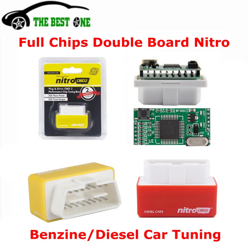 Original Full Chips Nitro OBD2 Benzin Araba Çip Tuning Kutusu: Gerçek Kullanıcı Deneyimi ve Performans Testi