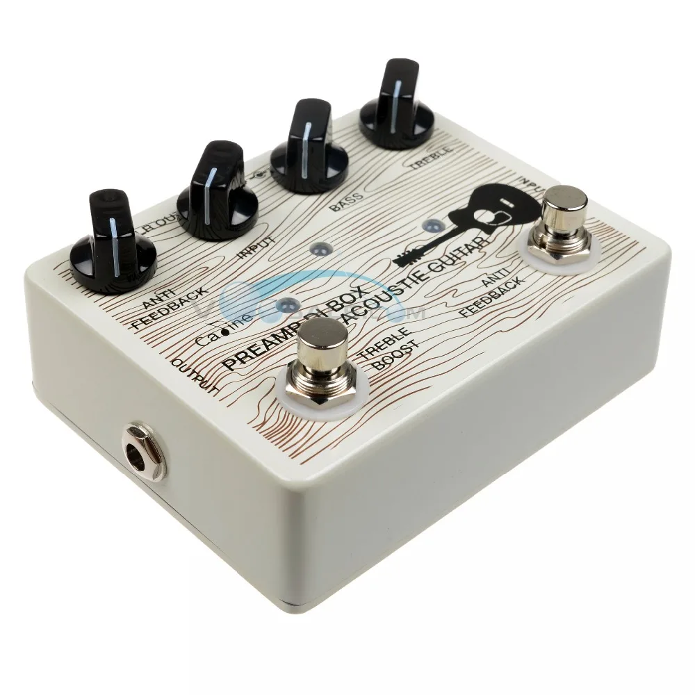 Caline CP-67 DI Box For Acoustic Guitar Pedal Effect 9V Guitar Effects Guitar Accessories Effect Pedal True Bypass Guitar Parts