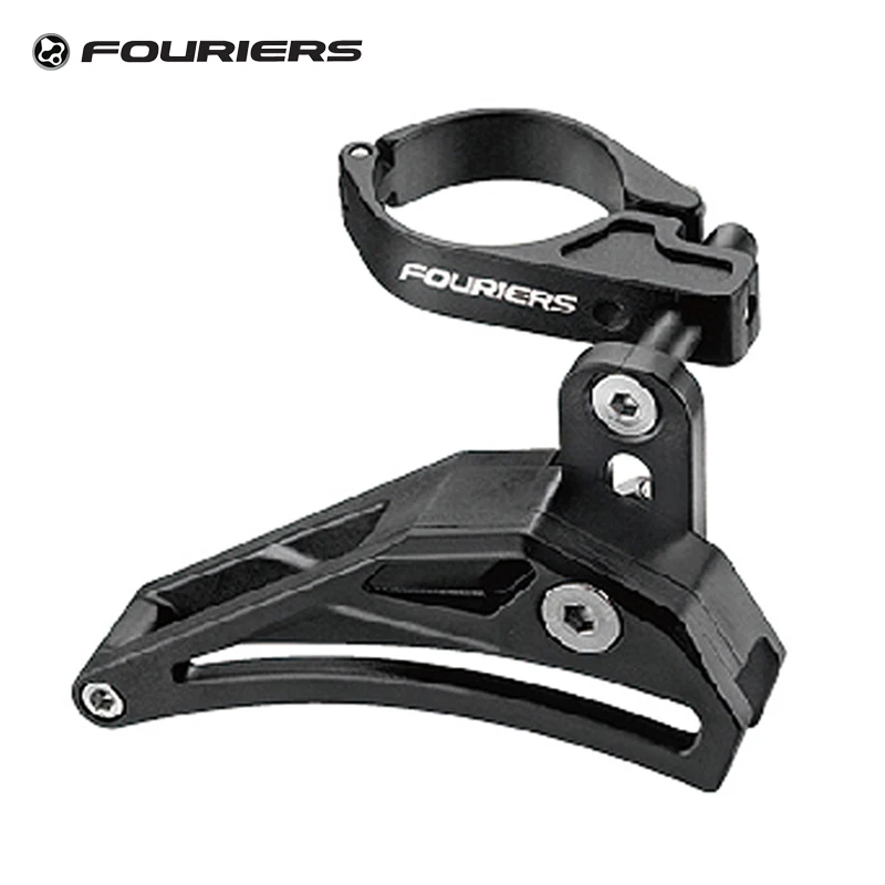 Fouriers MTB Bike Chain Guide Single Speed High Mount Clamp Seattube 34.9mm 31.8mm Gravel Bike Chain Guard