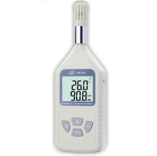 

Humidity Temperature Meter Digital Hygrometer Temperature GM1360 -10 to 50 Celsius (+/-1 Celsius)