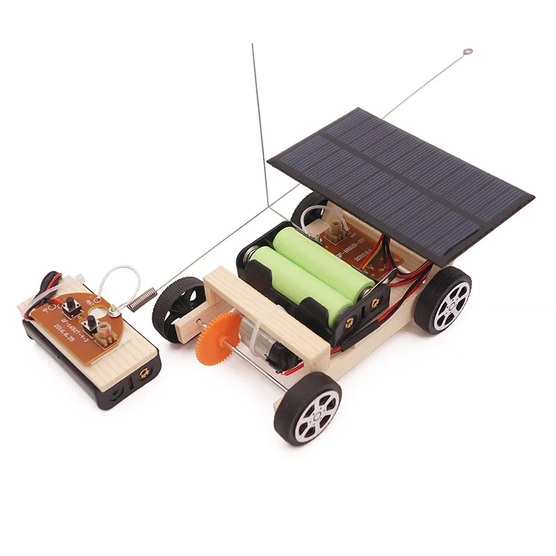 RC Solar Car Toy, Rádio Ciência Educação, Nova Energia Experimento Científico, STEAM