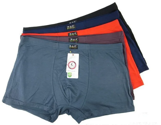Free shipping Men\'s boxer shorts 95% bamboo fiber Men\'s Sexy Underwear Boxers Shorts Trunks Size 5XL,6XL underpants 5PCS/LOT