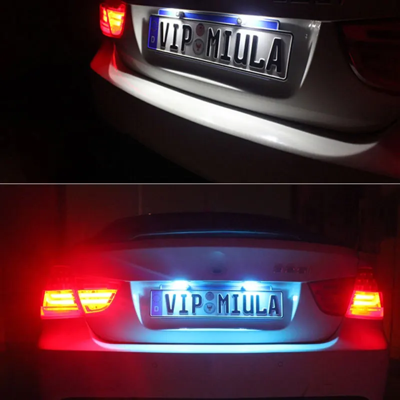 2 x 36mm  No Error  License Number Plate Light LED Bulbs C5W  For VW Golf 3 4 5 6 Passat 3C B6 B5 Polo ford fusion Prius  tiguan