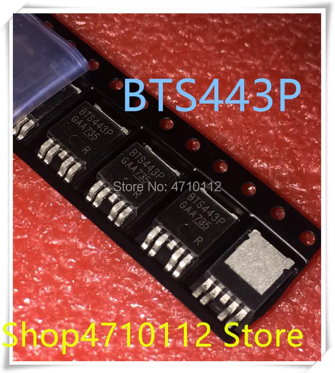 

Новинка 10 шт./лот BTS443P BTS443 TO-252-4 IC