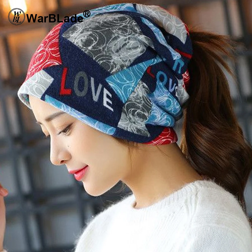 WarBLade 2018 New Fashion Headwear Women\'s hats Female Winter Caps Star hats ladies spring and autumn Hip-hot Skullies Beanies