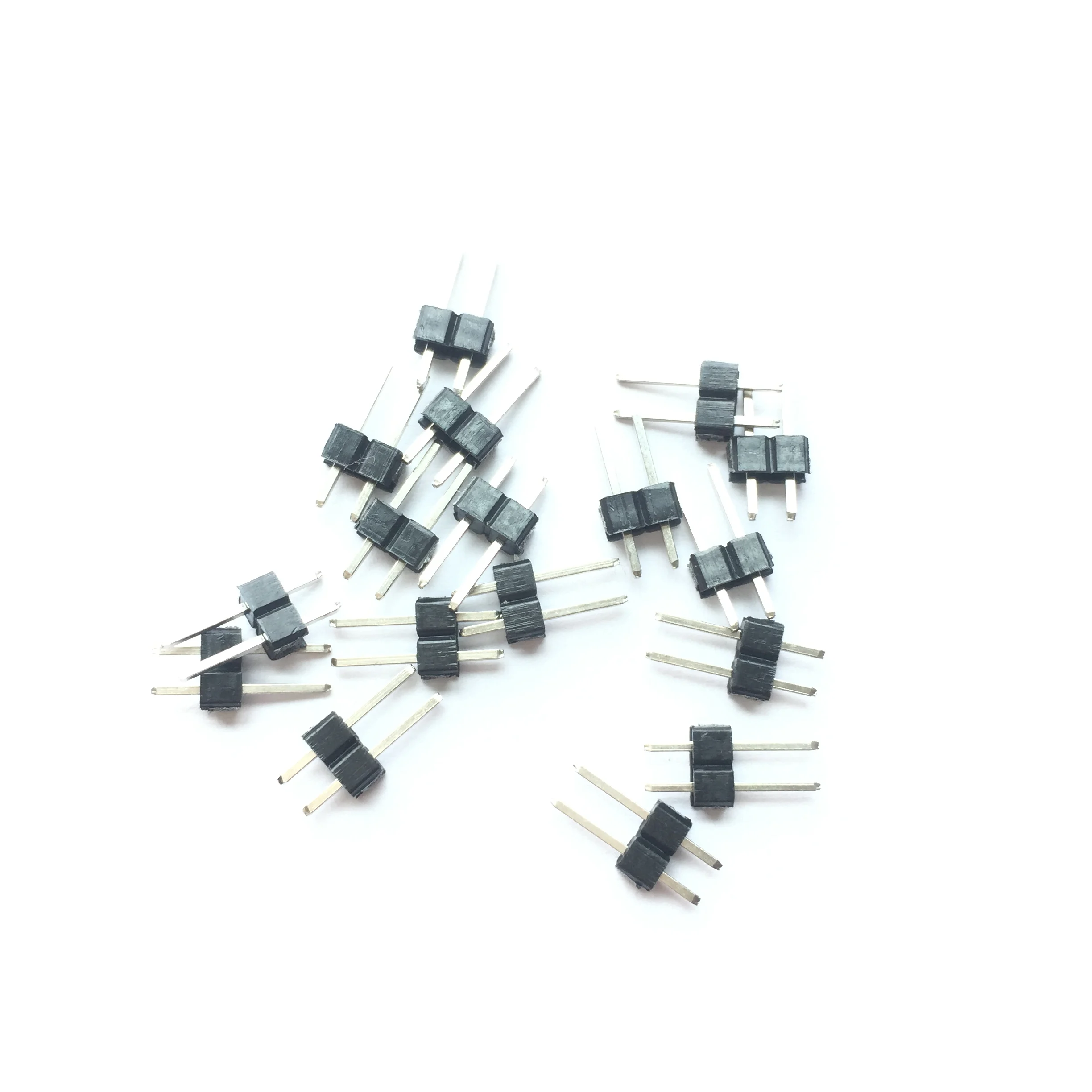 10000pcs 2.54mm pin header connector 1*2P Single Row Male 1x2P