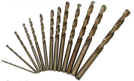 10PCS 3.1/3.2/3.3/3.4/3.5/3.6/3.7/3.8/3.9/4mm High Quality M35 material Cobalt stainless steel straight shank twist drill bit