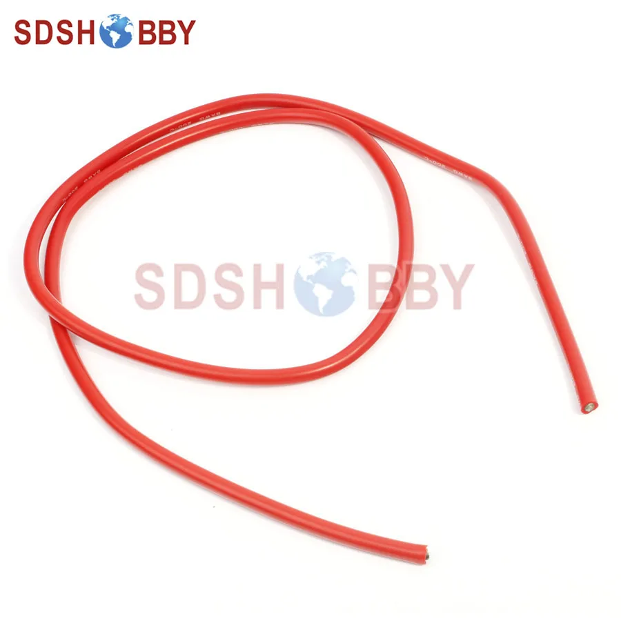 1 Meter 10AWG Silicone Wire/ Silica Gel Wire/ Silicone Cable (1050/0.08, OD: 5.5)