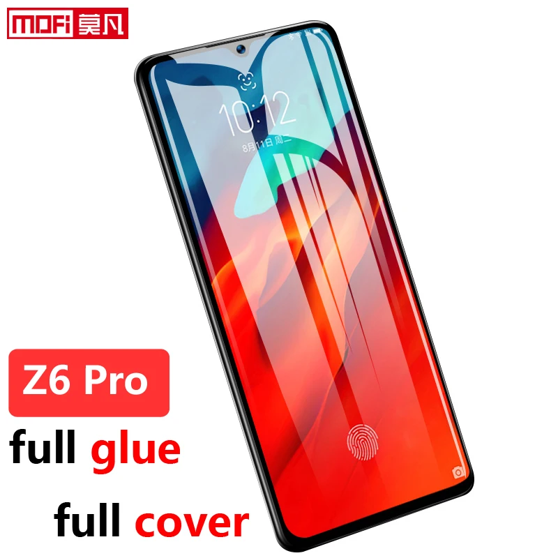 

Screen protector for Lenovo Z6 pro, tempered glass film, full cover 2.5D, original premium Z6 Pro