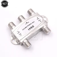 Mini TV DiSEqC Switch 4x1, antena de señal satelital, flat LNB modelo DS41, receptor de TV, gran oferta, el más nuevo