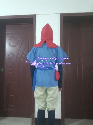 Prince Ashitaka Sekki Cosplay Costume