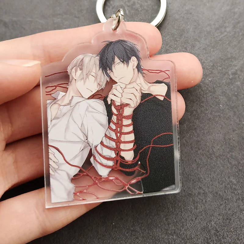 1pc Count Double Side keychain BL Fans Pendant llavero Keyrings Portachiavi