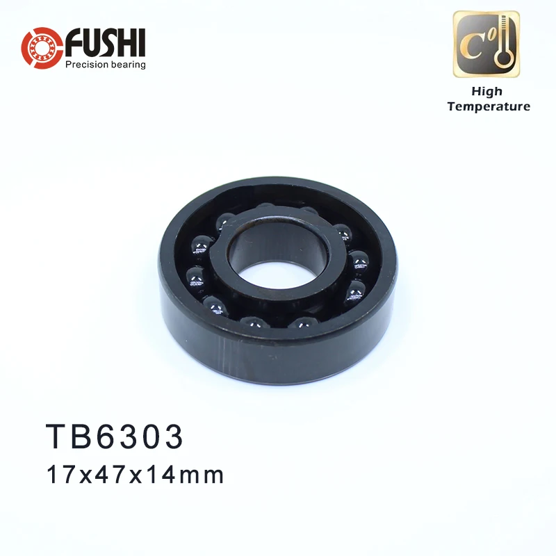 

6303 High Temperature Bearing 17*47*14 mm ( 2 Pcs ) 500 Degrees Celsius Full Ball Bearings