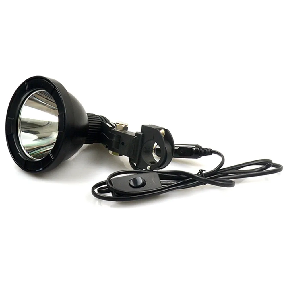 Ultra Compact LED Scope Mounted Spotlight 5“ CREE XML2 T6 LED Rifle Mounted Spotlight 1200LM 10W LED Hunting Lamp Lightweight