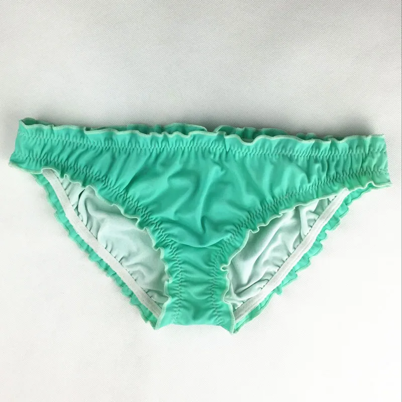 Cikini-Women\'s Sexy Green Thong Bikini Swimsuit, Brazilian Summer Beach Swimwear, Fashion
