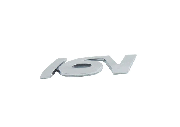 Auto car Chrome 16V 16 V Emblem Badge Sticker