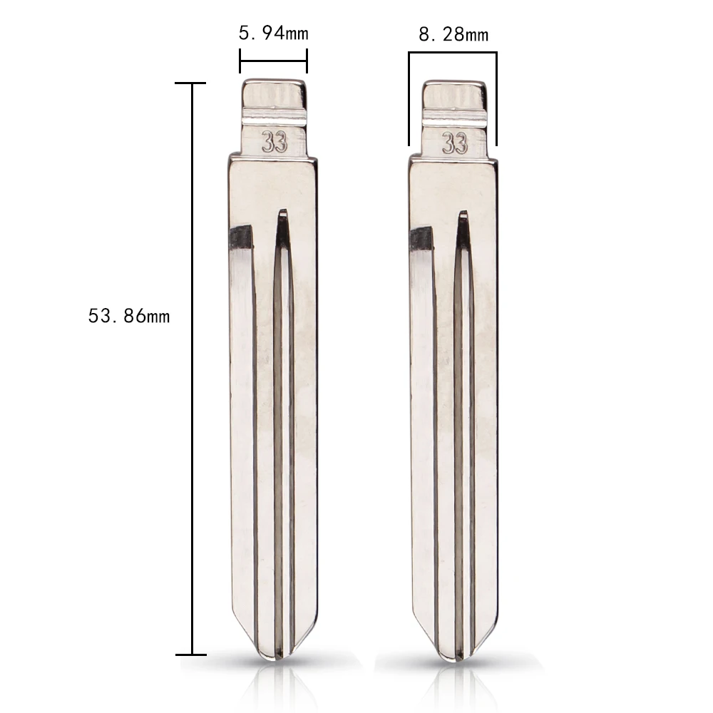 Dandkey nr 33 uniwersalne piloty pusty klucz HYN14RFH nr 33 scyzoryk nóż dla Hyundai Accent dla Kia etui z klapką scyzoryk nóż 33 # fob wymiana