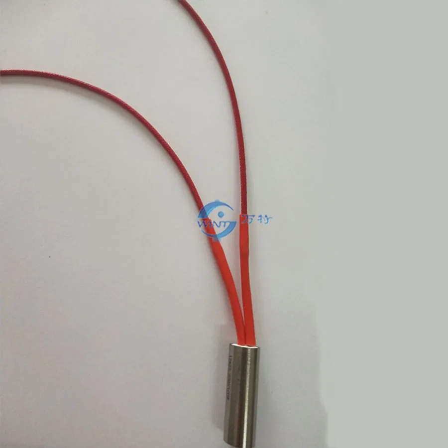 12*35 Mm Pemanas Panjang AC220V Listrik 100 W Cartridge untuk Coding Mesin Tabung Pemanas Ss304 Pipa Baja mesin Stempel
