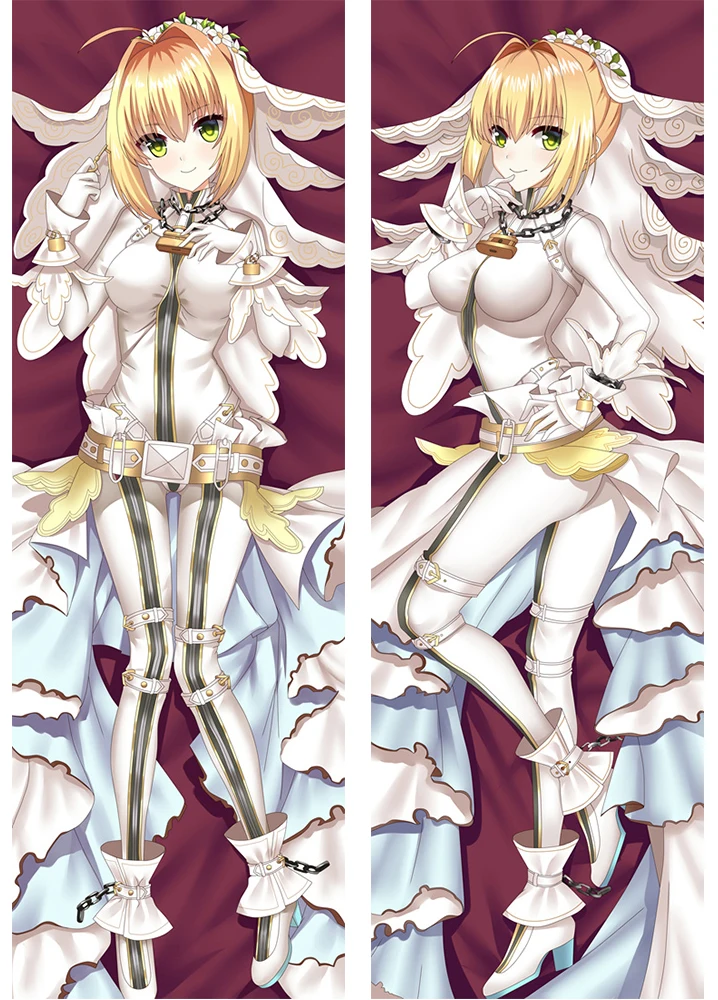 Game Fate Grand Order FGO Mordred  Hugging Body Pillow Case Cover 150cm Dakimakura