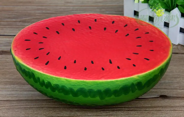 Simulation Watermelon Model Artificial Fruits Fake Fruit Decoration Fruit Shop Decorative Props Fake Watermelon Slices Kitchen