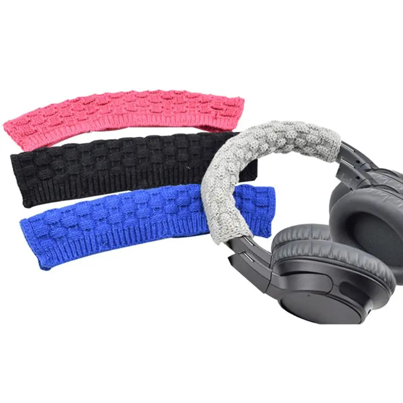 Universal Wool Headaband Head Band Protector Sleeve Pad Cushion Cover for Beats for Audio-Technica msr7 m50x for Sony Headph