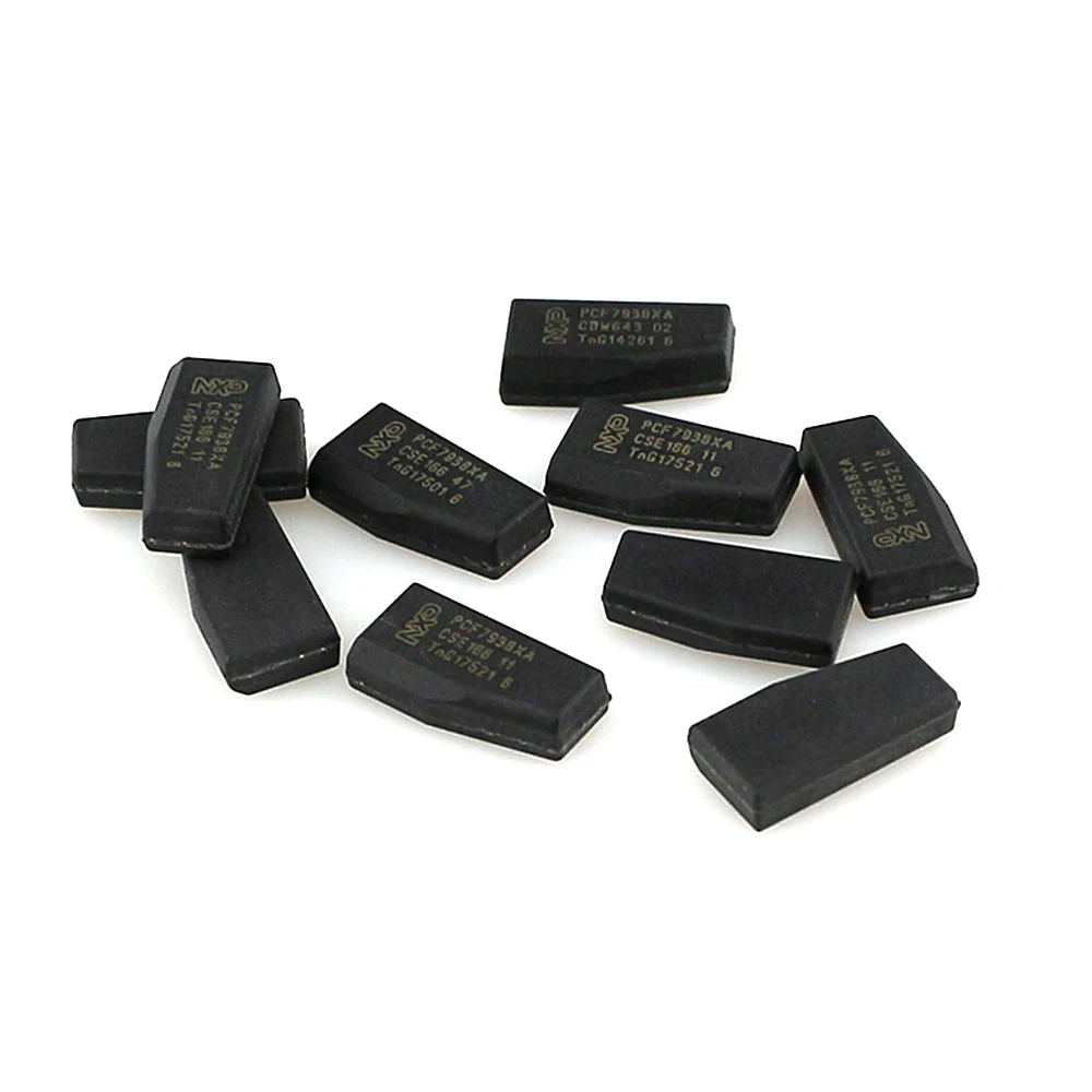 YIQIXIN 10Pcs/lot High Quality 100% Original PCF7938XA-ID47 Chip Blank Remote Car Key Chips Transponder Chip G ID 7938XA-ID47