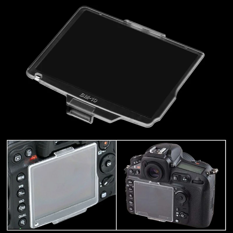 OOTDTY Hard LCD Monitor Cover Screen Protector for Nikon D90 BM-10 Camera Accessories