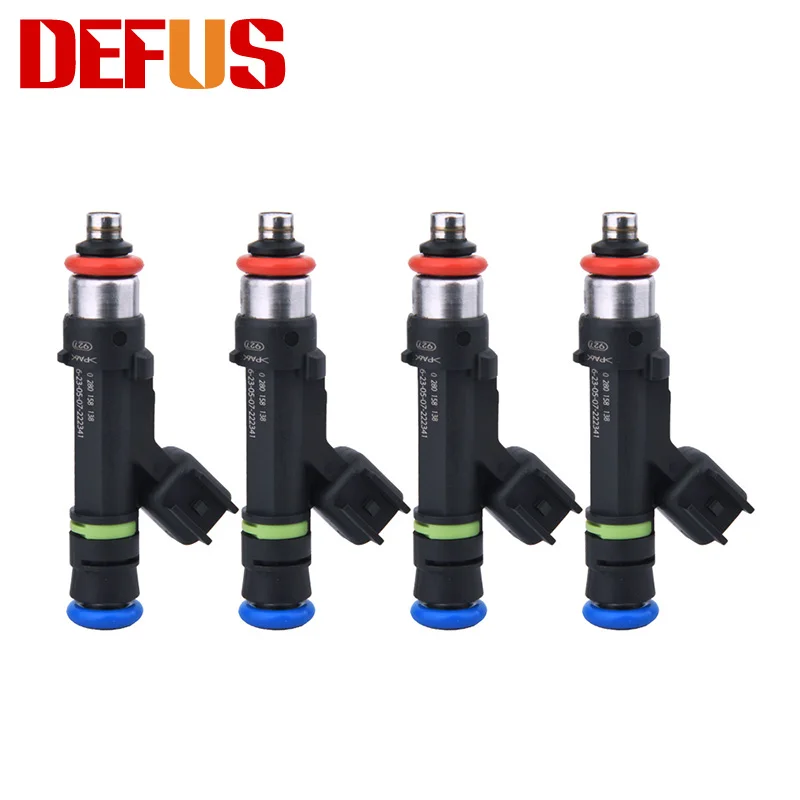 

DEFUS 4x Fuel Injector 0280158138 For Ford Truck 5.4L V8 Car Engine Injector High Performance Fuel Nozzle Injection Kit