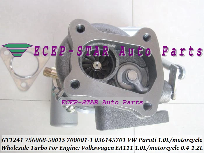 Free Ship GT1241Z 756068-0001 708001-0001 036145701 756068 Turbo For Volkswagen VW Parati EA111 1.0L 16V motorcycle 0.4-1.2L