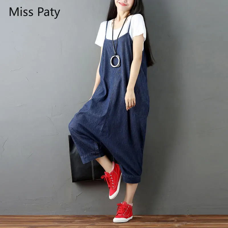 Harajuku high waist wide leg boyfriend jeans overalls mom harem suspenders pants for women trousers jumpsuits