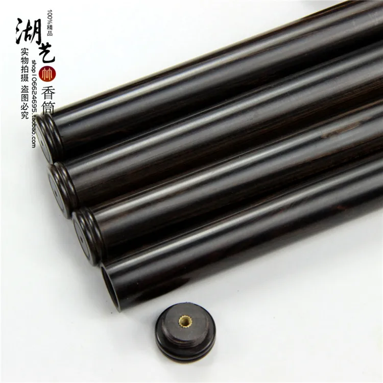 High grade ebony with sweet long Brief paragraph joss stick cylinder Chen xiang teachers appliance custom wholesale